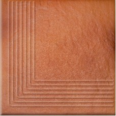 Ступень угловая 30x30 КЛИНКЕР SOLAR Orange Corner Structure